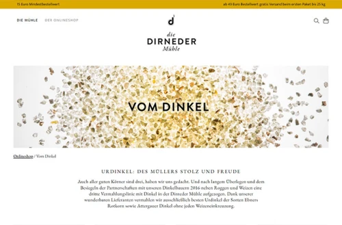 Screenshot for project Die Dirneder Mühle